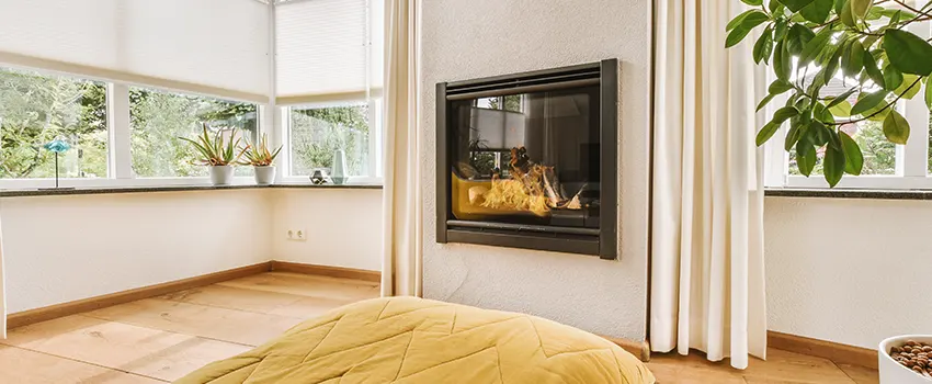 Residential Fireplace Ceramic Glass Installation in Renton, WA