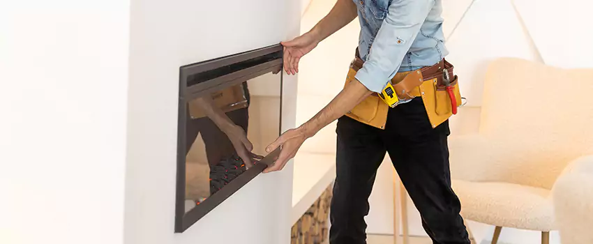 Metal Fireplace Installation in Renton, Washington