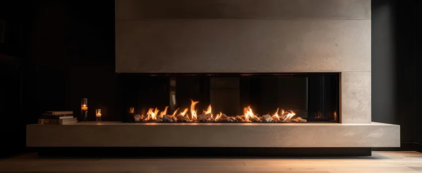 Gas Fireplace Ember Bed Design Services in Renton, Washington