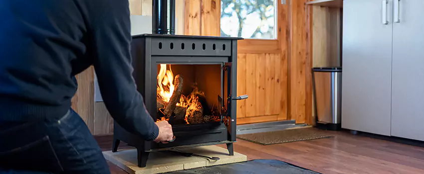 Open Hearth Wood Fireplace Installation in Renton, WA