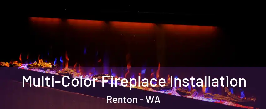  Multi-Color Fireplace Installation Renton - WA