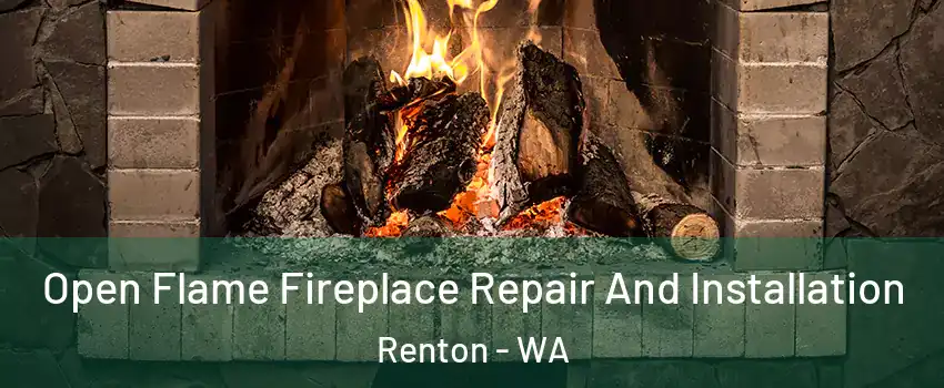  Open Flame Fireplace Repair And Installation Renton - WA